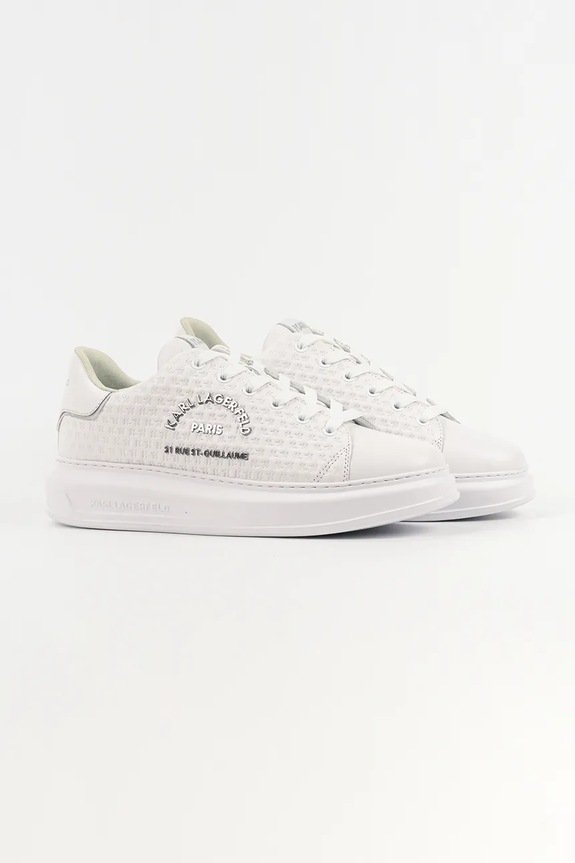 Karl Lagerfeld sneakersy skórzane KAPRI KL KL52536K.011 biały SS26