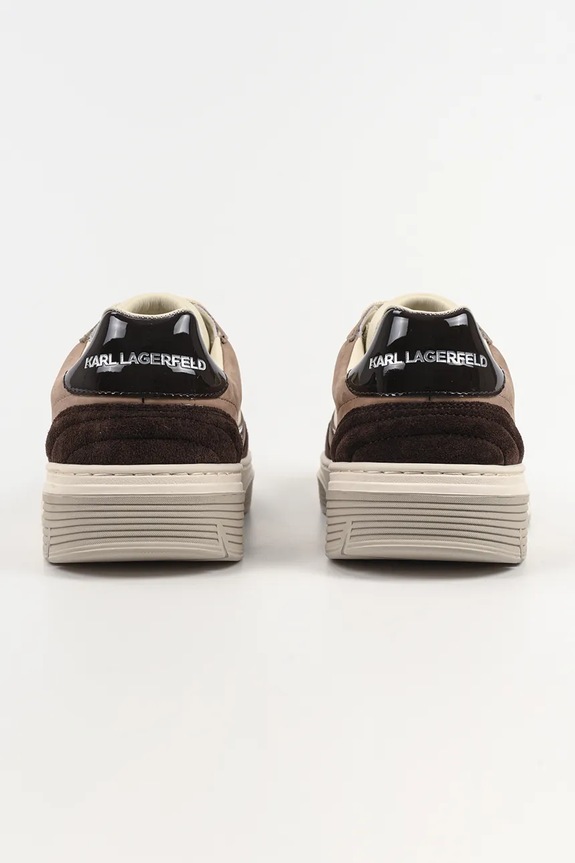 Obutev Usnjene superge Karl Lagerfeld KOURTNEY KL53026.3TN rjava