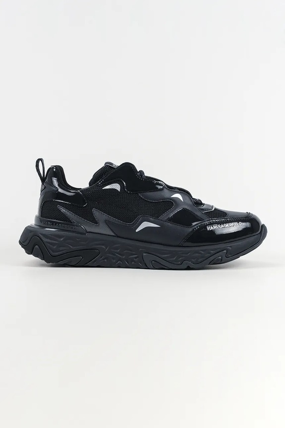 Sneakers Karl Lagerfeld BLAZE υφασμάτινο σκούρο μπλε KL52424.4AA
