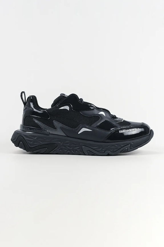 Sneakers Karl Lagerfeld BLAZE υφασμάτινο σκούρο μπλε KL52424.4AA