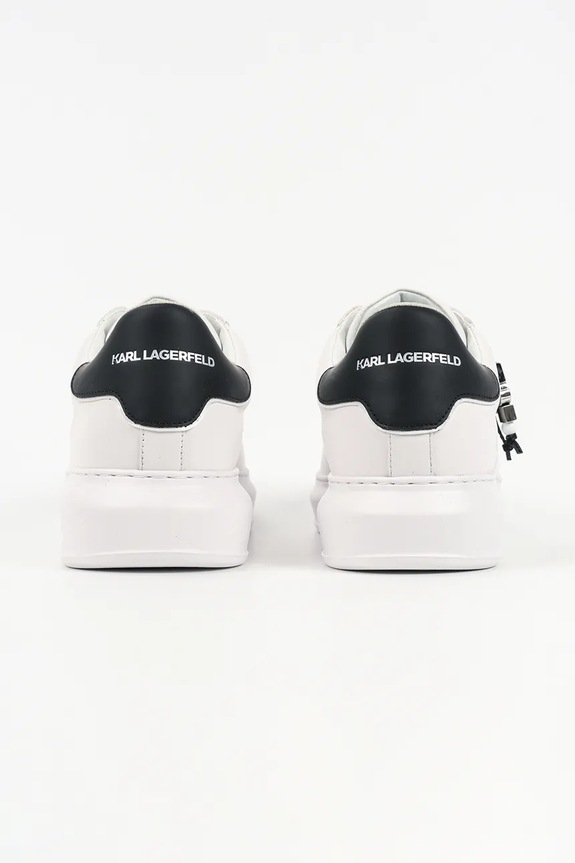 Παπούτσια Δερμάτινα sneakers Karl Lagerfeld KAPRI KL52516.011 λευκό