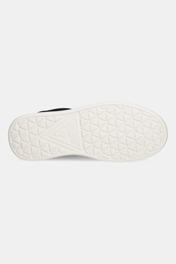 Guess velúr sportcipő PLAZA FMFPLA.SUE12.BLACK fekete