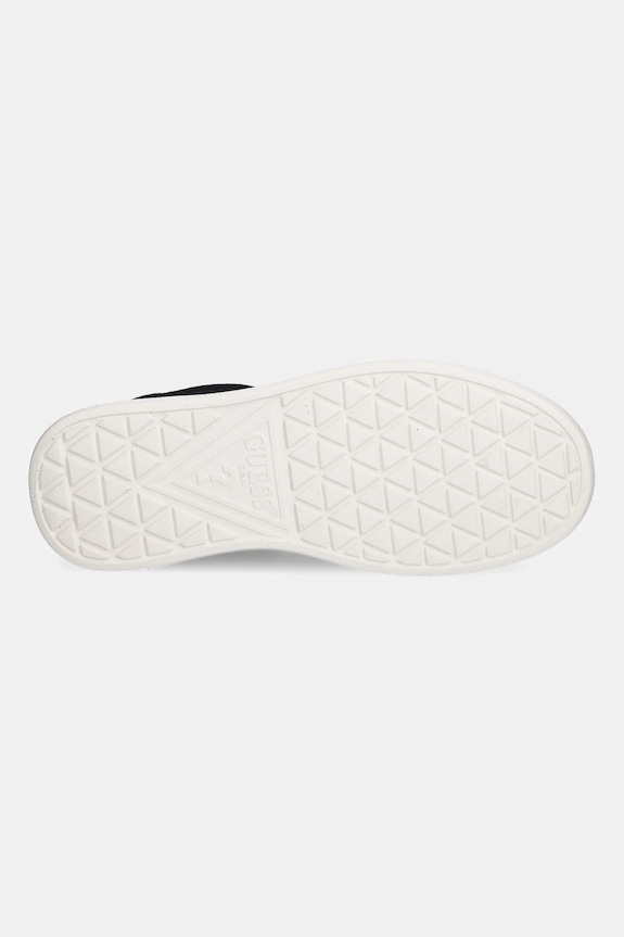 Guess velúr sportcipő PLAZA FMFPLA.SUE12.BLACK fekete