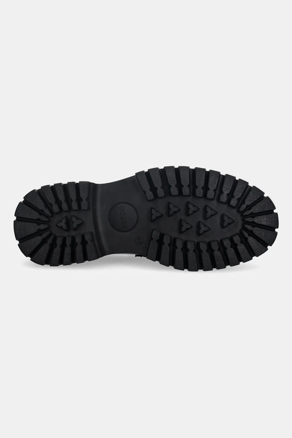Guess bőr mokaszin GORIZIA III FMPGOR.LEA14.BLACK fekete