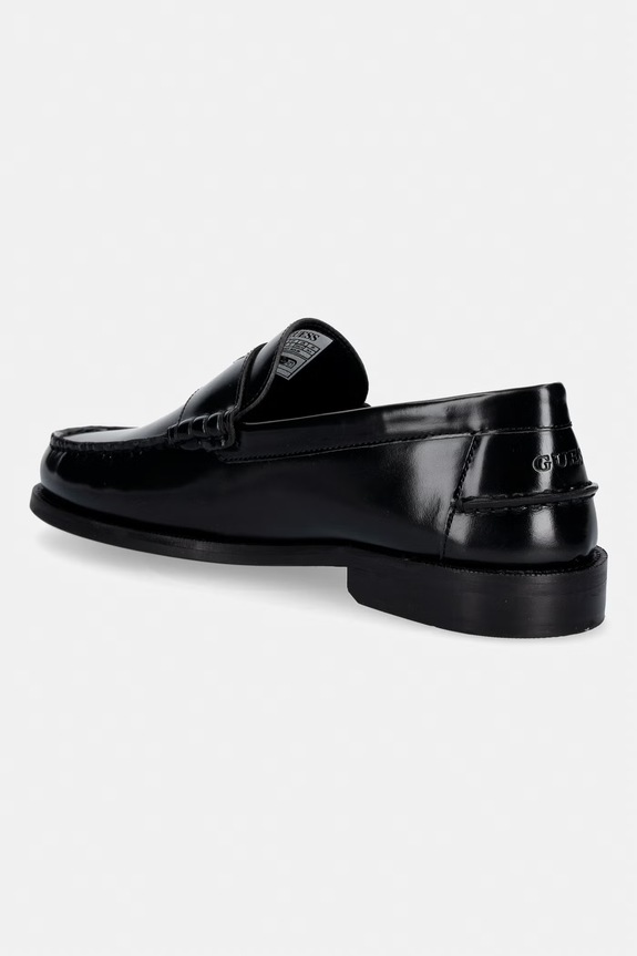 Obuća Kožne mokasinke Guess ROSSIO FMPROS.LEA14.BLACK crna