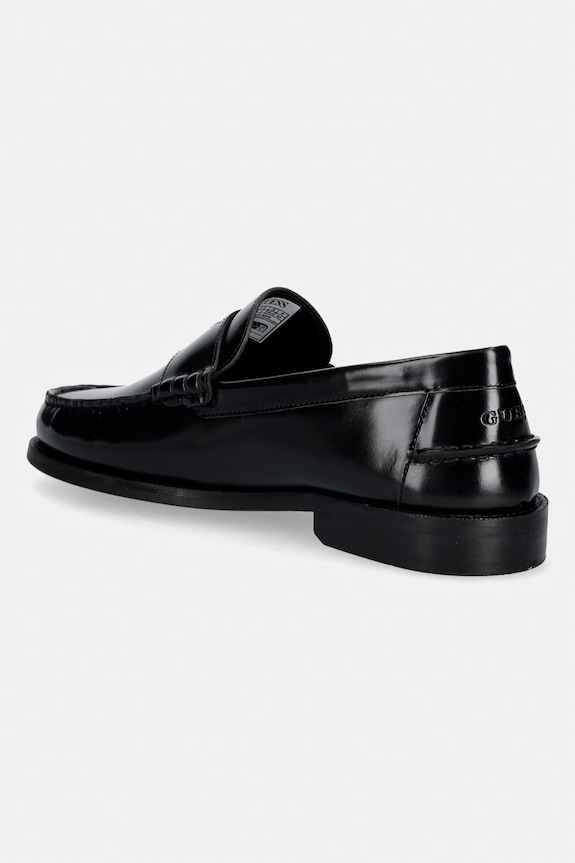 Obuća Kožne mokasinke Guess ROSSIO FMPROS.LEA14.BLACK crna