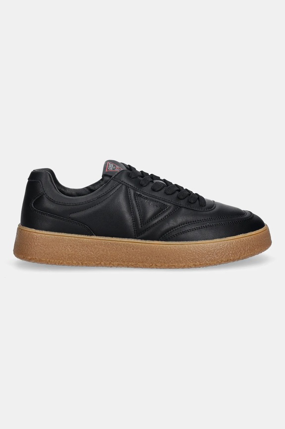 Guess bőr sportcipő WIMOH FMPWIM.LEA12.BLACK fekete SS26