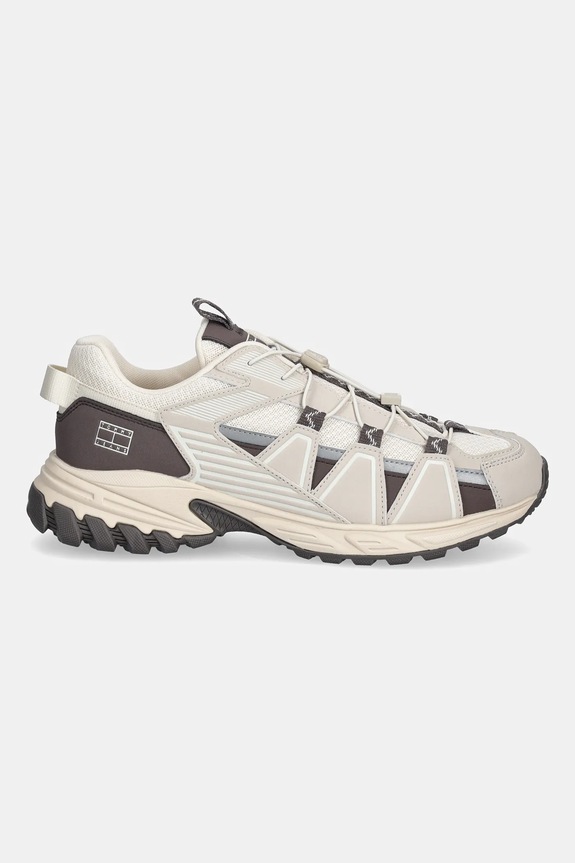 Tenisky Tommy Jeans TJM OUTDOOR RUNNER EM0EM01667 béžová SS26