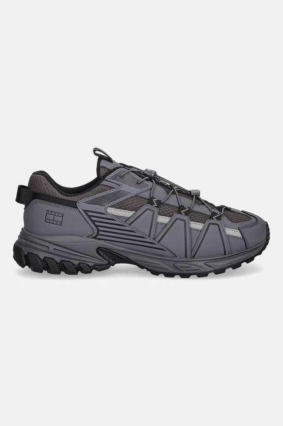 Sneakers Tommy Jeans TJM OUTDOOR RUNNER EM0EM01667 γκρί SS26