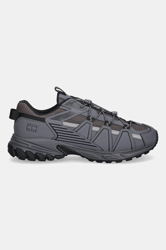 Sneakers Tommy Jeans TJM OUTDOOR RUNNER EM0EM01667 γκρί SS26