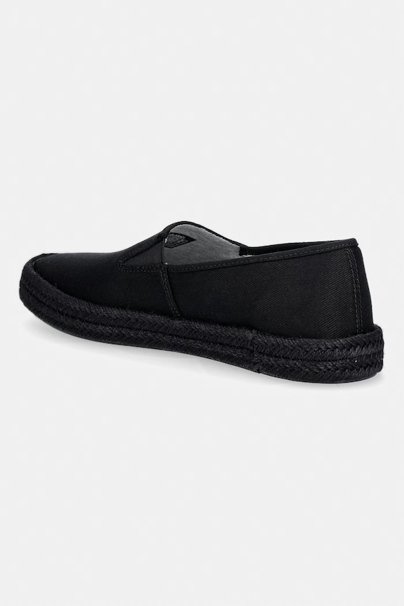 Obuwie Calvin Klein espadryle męskie ESS ESPADRILLE CV HM0HM02076 czarny