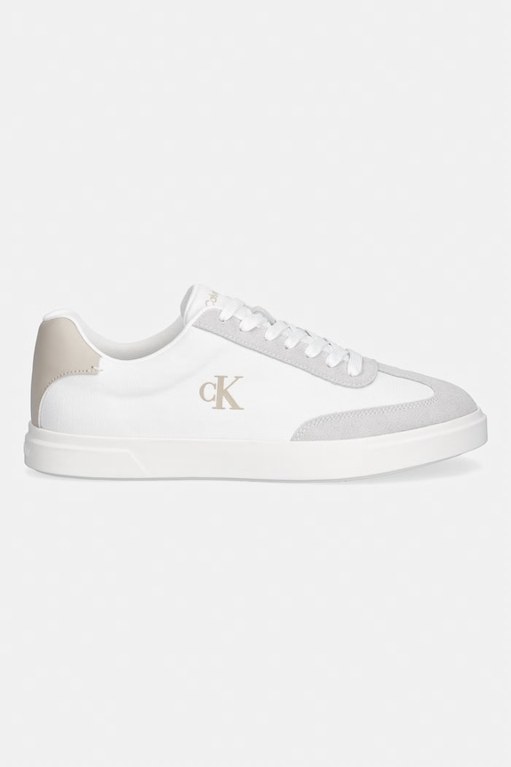 Calvin Klein LOW PROF CUPSOLE CV sneakers boty pánské HM0HM02236 bílá SS26