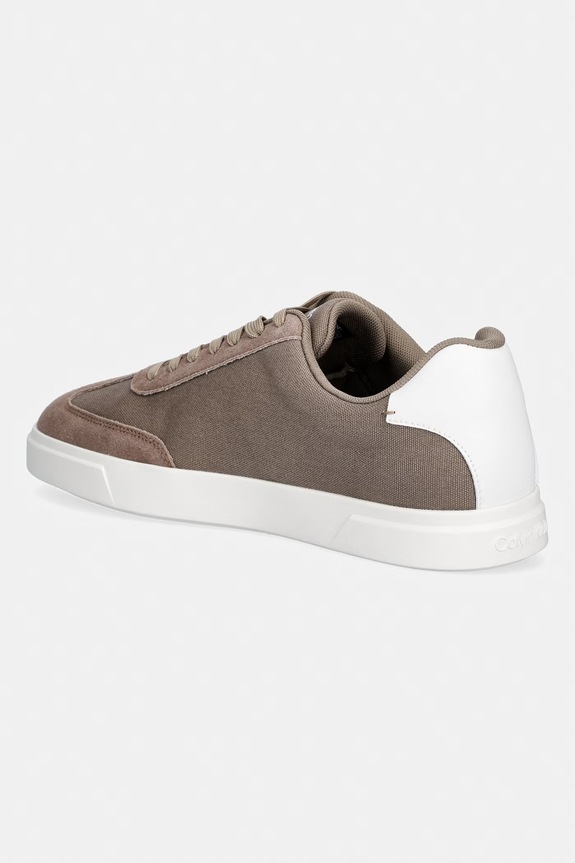 Obuwie Calvin Klein LOW PROF CUPSOLE CV sneakersy męskie HM0HM02236 brązowy