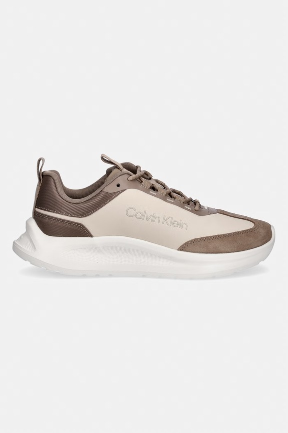 Calvin Klein LIGHT EVA RUNNER tenisky pánske HM0HM02241 béžová SS26