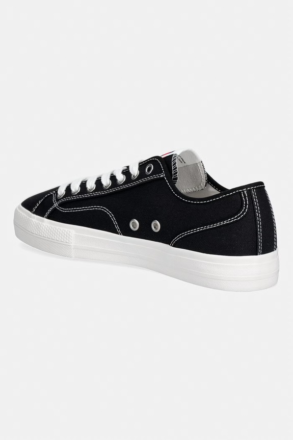 Παπούτσια Tommy Jeans ARCHIVE VULC Y2K πάνινα sneakers Ανδρικά EM0EM01674 μαύρο