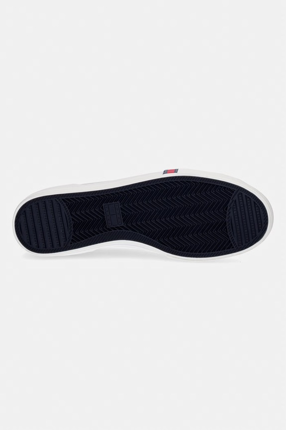 Tommy Jeans ARCHIVE VULC. Y2K LONG LACE πάνινα sneakers Ανδρικά δερμάτινα EM0EM01676 λευκό