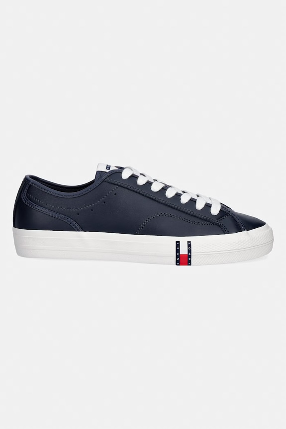 Tommy Jeans ARCHIVE VULC. Y2K LONG LACE teniși pentru bărbați, din piele EM0EM01676 bleumarin SS26
