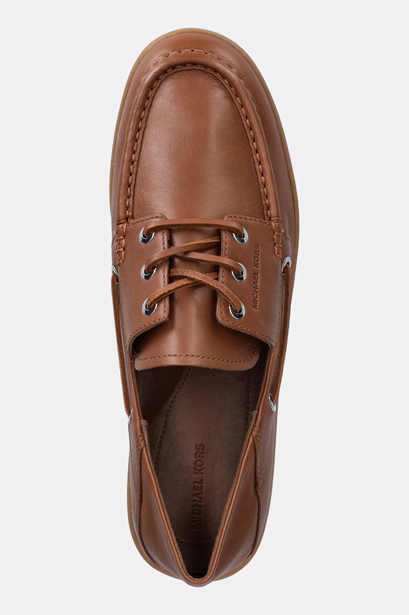 Kožené mokasíny Michael Kors Aiden Slip On hnedá 42R6ADFS1L.230