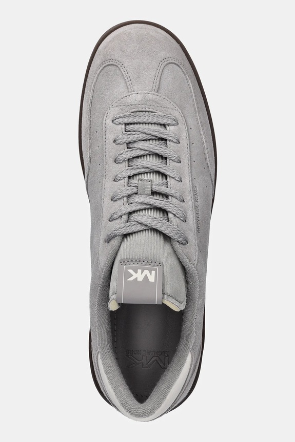Semišové tenisky Michael Kors Wilton Lace Up sivá 42R6WLFS1S.054