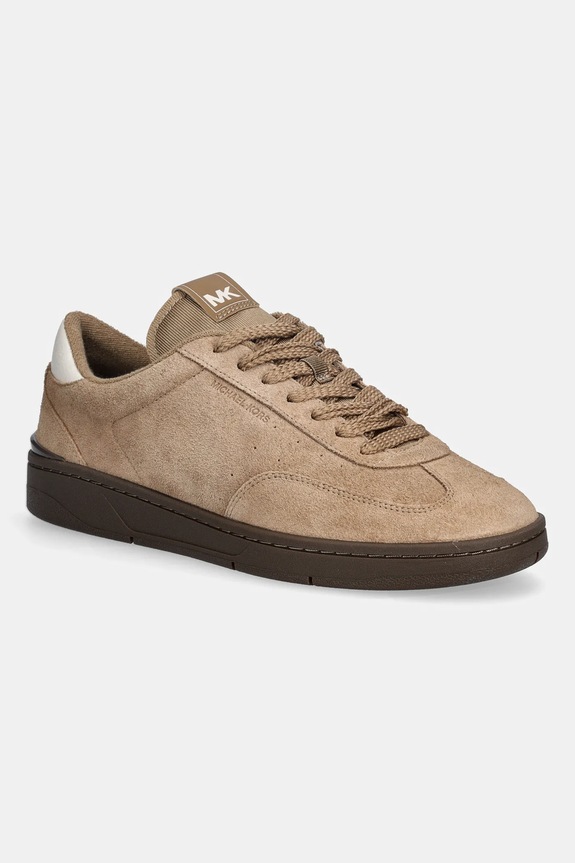 Semišové tenisky Michael Kors Wilton Lace Up semišová koža béžová 42R6WLFS1S.297