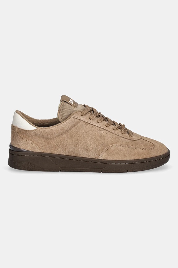 Semišové tenisky Michael Kors Wilton Lace Up 42R6WLFS1S.297 béžová SS26