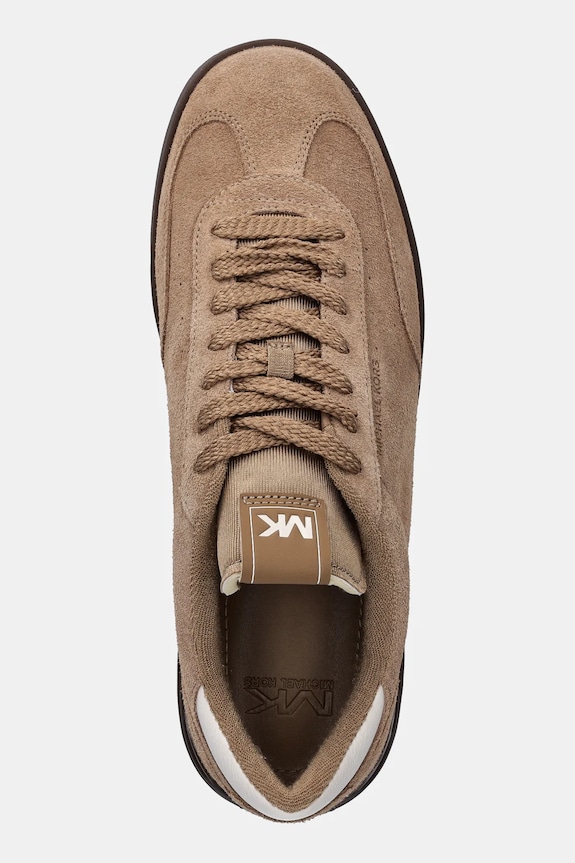 Semišové tenisky Michael Kors Wilton Lace Up béžová 42R6WLFS1S.297