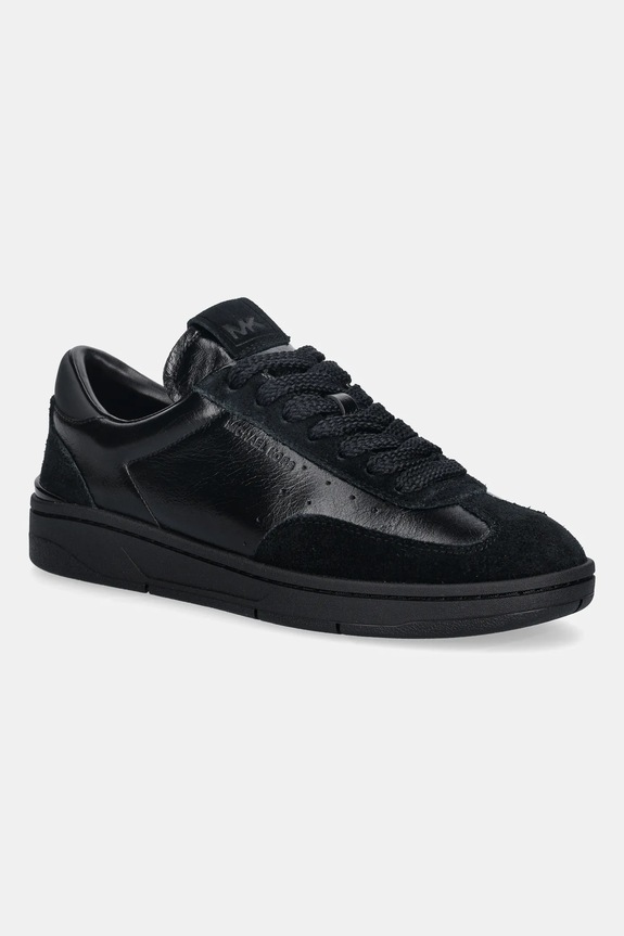 Tenisky Michael Kors Wilton Lace Up imitácia kože čierna 42S5WLFS1L.001