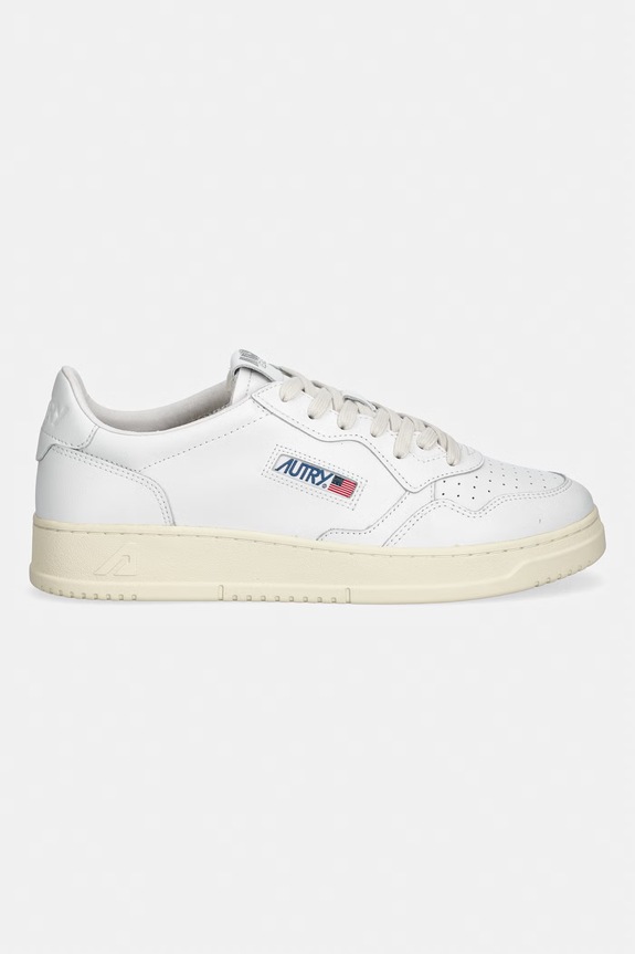 AUTRY sneakers in pelle Medalist Low AULMLL15 bianco AA00