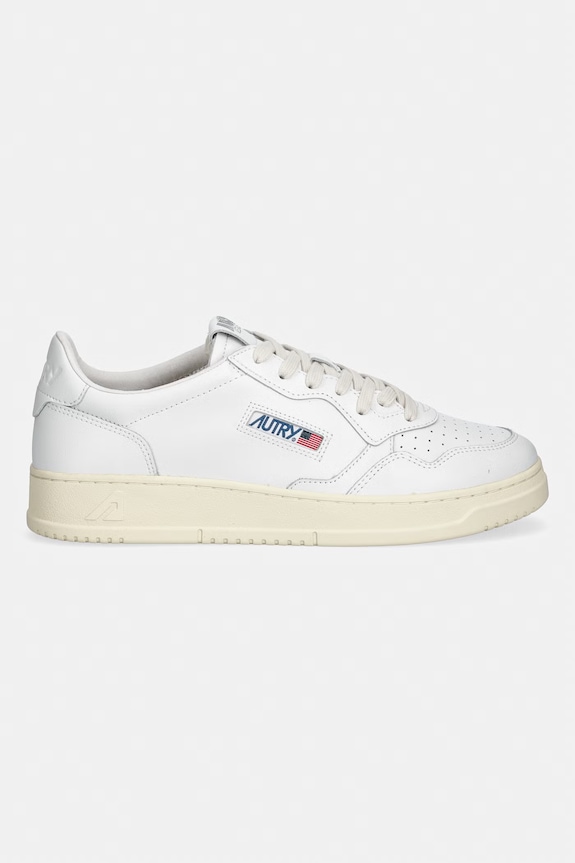 AUTRY sneakers in pelle Medalist Low AULMLL15 bianco AA00