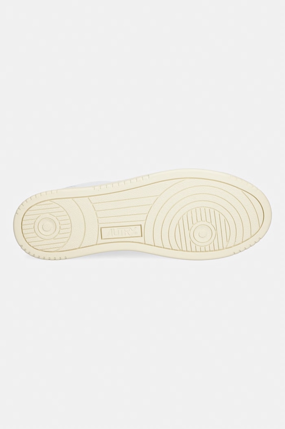 AUTRY sneakers in pelle Medalist Low AULMLL15 bianco