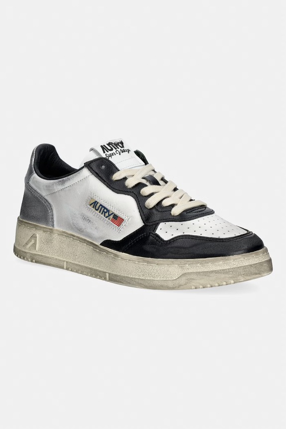 AUTRY Supvint Low sneakers pentru bărbați din piele alb AVLMSV11