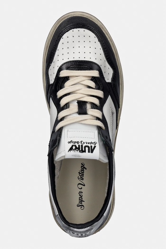 AUTRY Supvint Low sneakers pentru bărbați din piele alb AVLMSV11