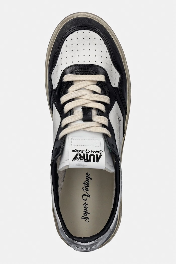 AUTRY Supvint Low sneakers pentru bărbați din piele alb AVLMSV11