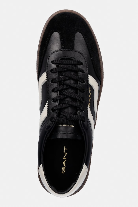 Δερμάτινα sneakers Gant Cuzmo μαύρο 32631207.G00