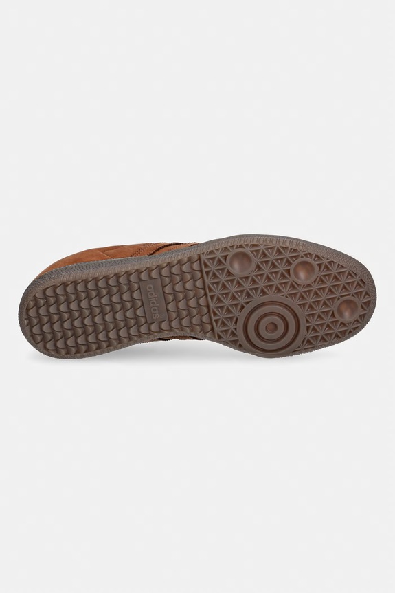 adidas Originals sneakersy nubukowe Samba OG IH4387 brązowy