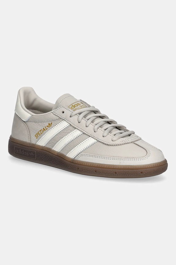 Kožené tenisky adidas Originals Handball Spezial přírodní kůže béžová KK1152
