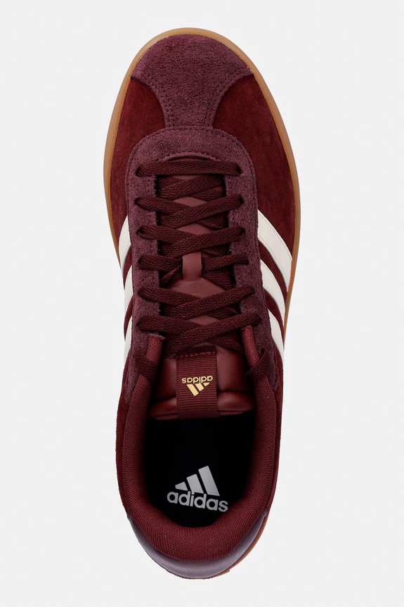 Замшевые кроссовки adidas VL Court 3.0 красный IH4039