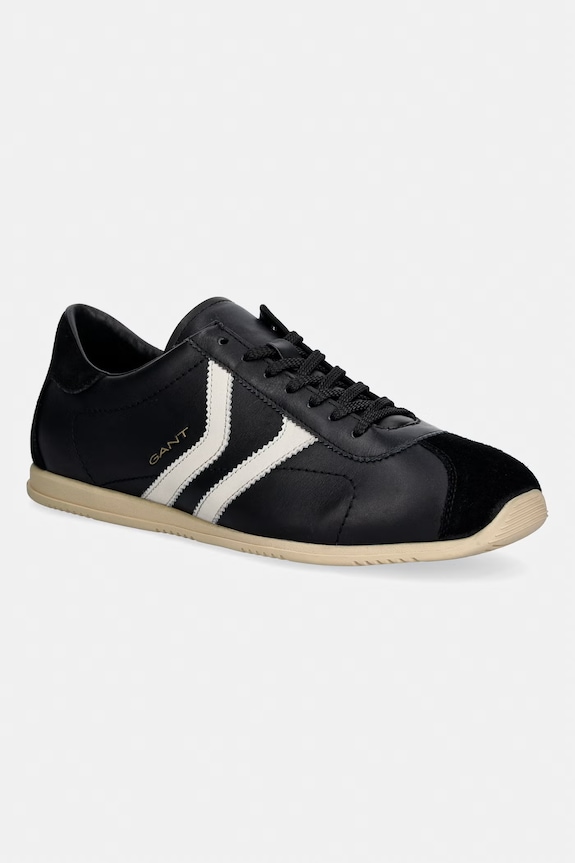 Δερμάτινα sneakers Gant Spearclub δέρμα σαμουά μαύρο 32631280.G042