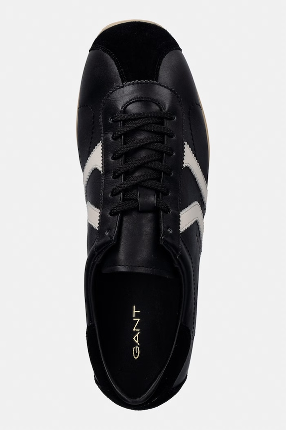 Δερμάτινα sneakers Gant Spearclub μαύρο 32631280.G042
