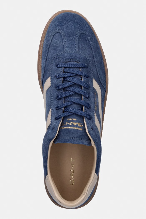 Gant sneakers din piele întoarsă Cuzmo albastru 32633206.G66