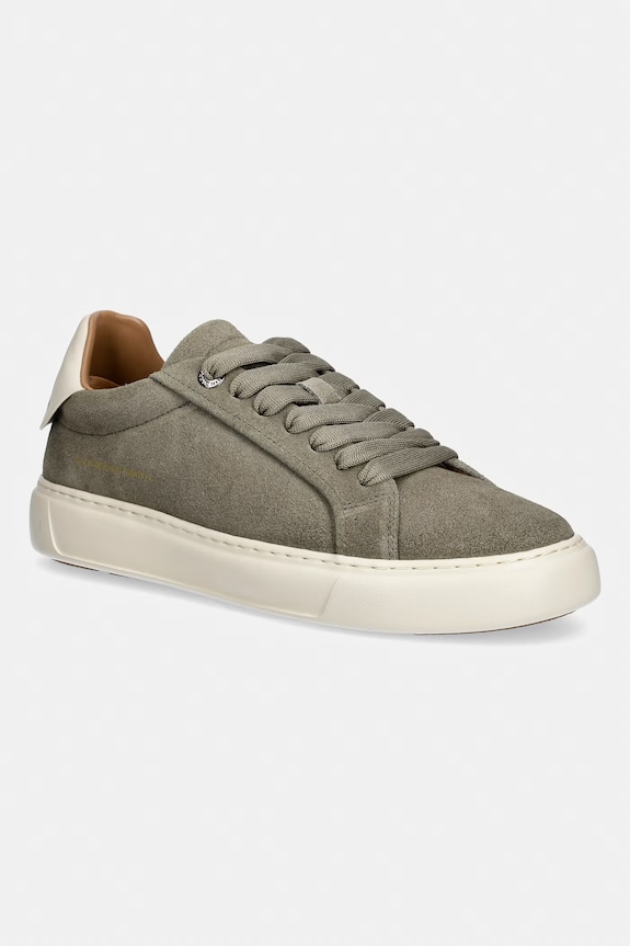 Alexander Smith Soho sneakersy męskie zamszowe zielony ASBDSOM3665MTC