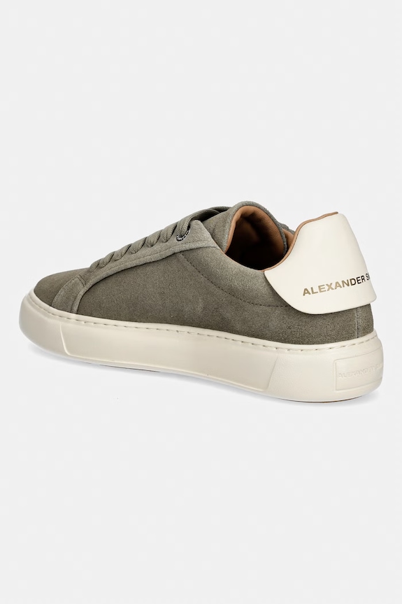 Obuwie Alexander Smith Soho sneakersy męskie zamszowe ASBDSOM3665MTC zielony