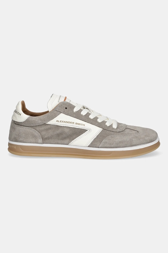 Usnjene superge Alexander Smith Thames ASBDTMM3350DIF siva SS26