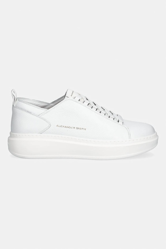 Alexander Smith sneakers din piele Wembley Deconstructed ASBDWEM2365TWT alb SS26