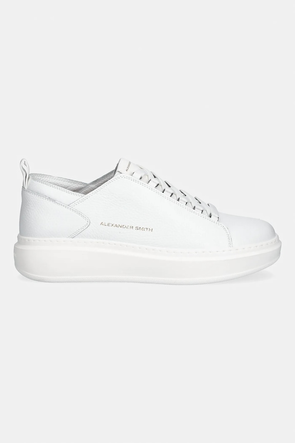 Alexander Smith sneakers din piele Wembley Deconstructed ASBDWEM2365TWT alb SS26