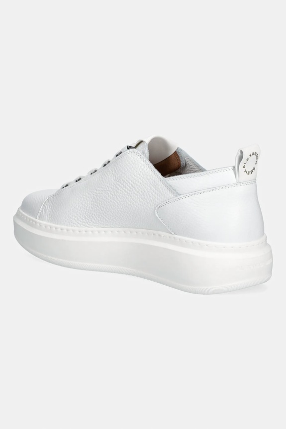 Încălțăminte Alexander Smith sneakers din piele Wembley Deconstructed ASBDWEM2365TWT alb