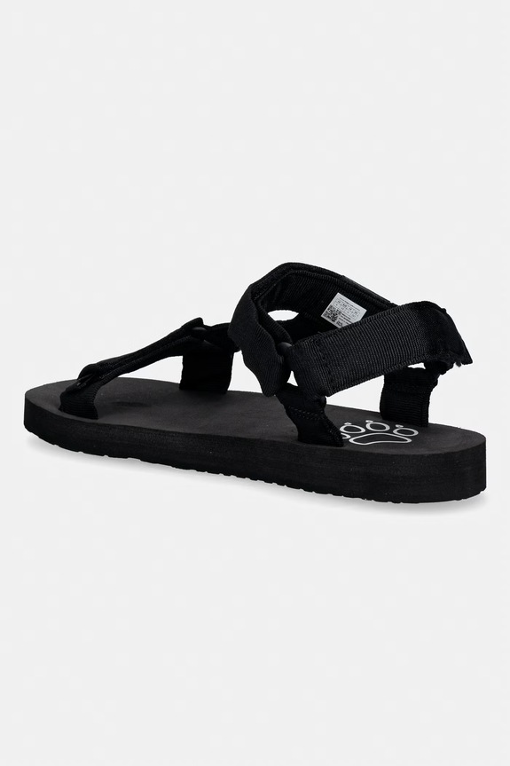Încălțăminte Jack Wolfskin sandale pentru bărbați Taiga A65621 negru