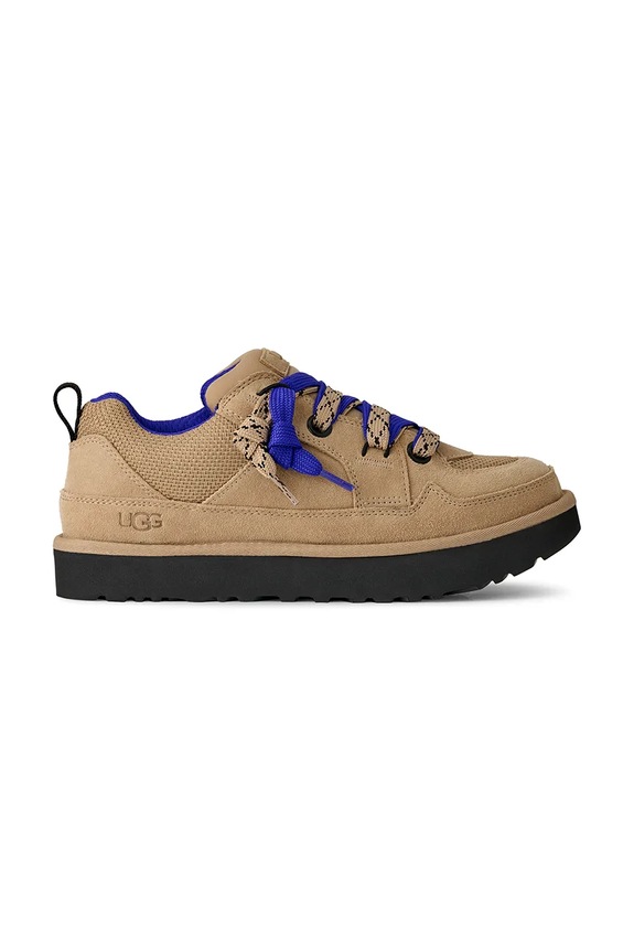 UGG sportcipő M Lo Lowmel velúr bőr bézs 1169493.SDRG