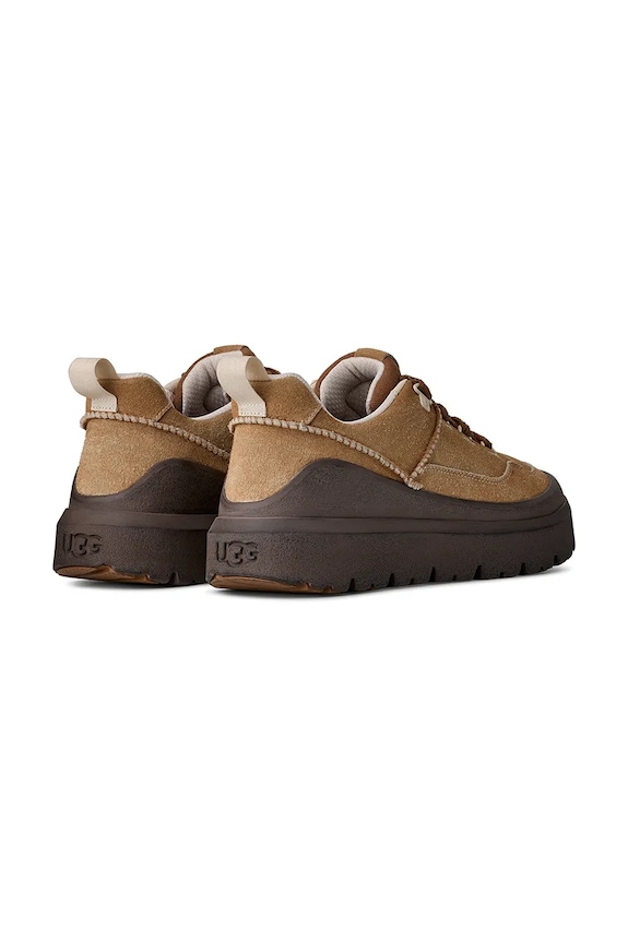 Obuwie UGG sneakersy zamszowe M Heritage Utility Sneaker Knoll 1174994.CKR brązowy