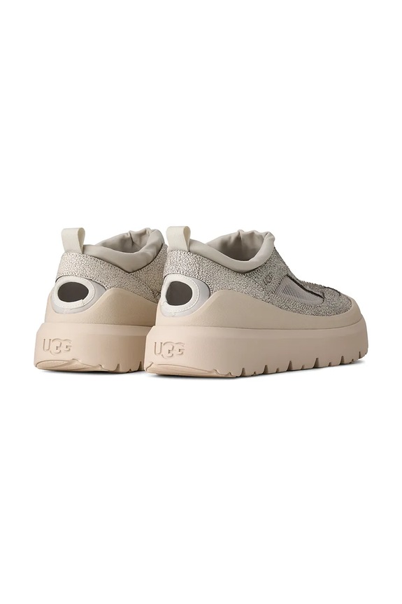 Încălțăminte UGG M Heritage Utility Axoid Crackle sneakers pentru bărbați, din piele 1177770.JSM bej